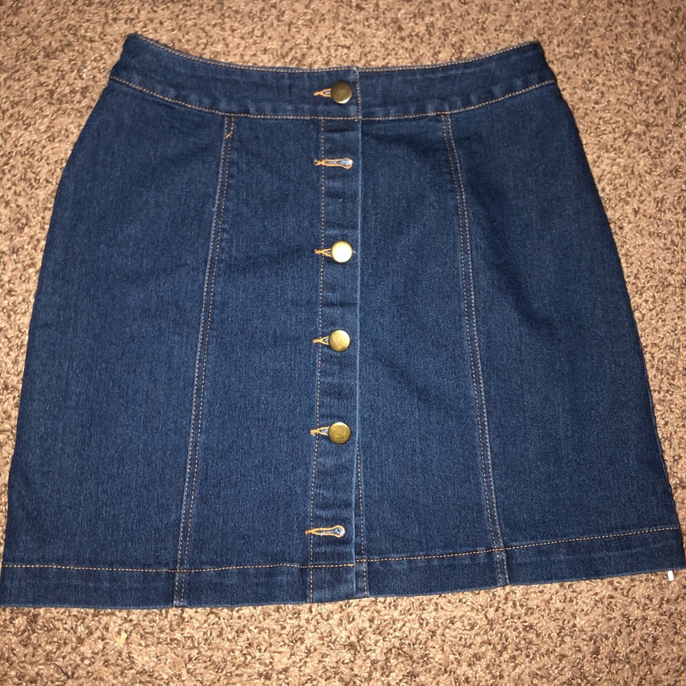 Button up Boho skirt